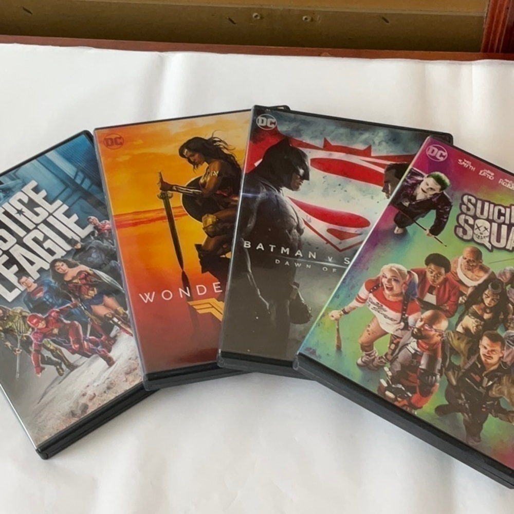 🎉 Sale DC DVD Bundle Set of Four